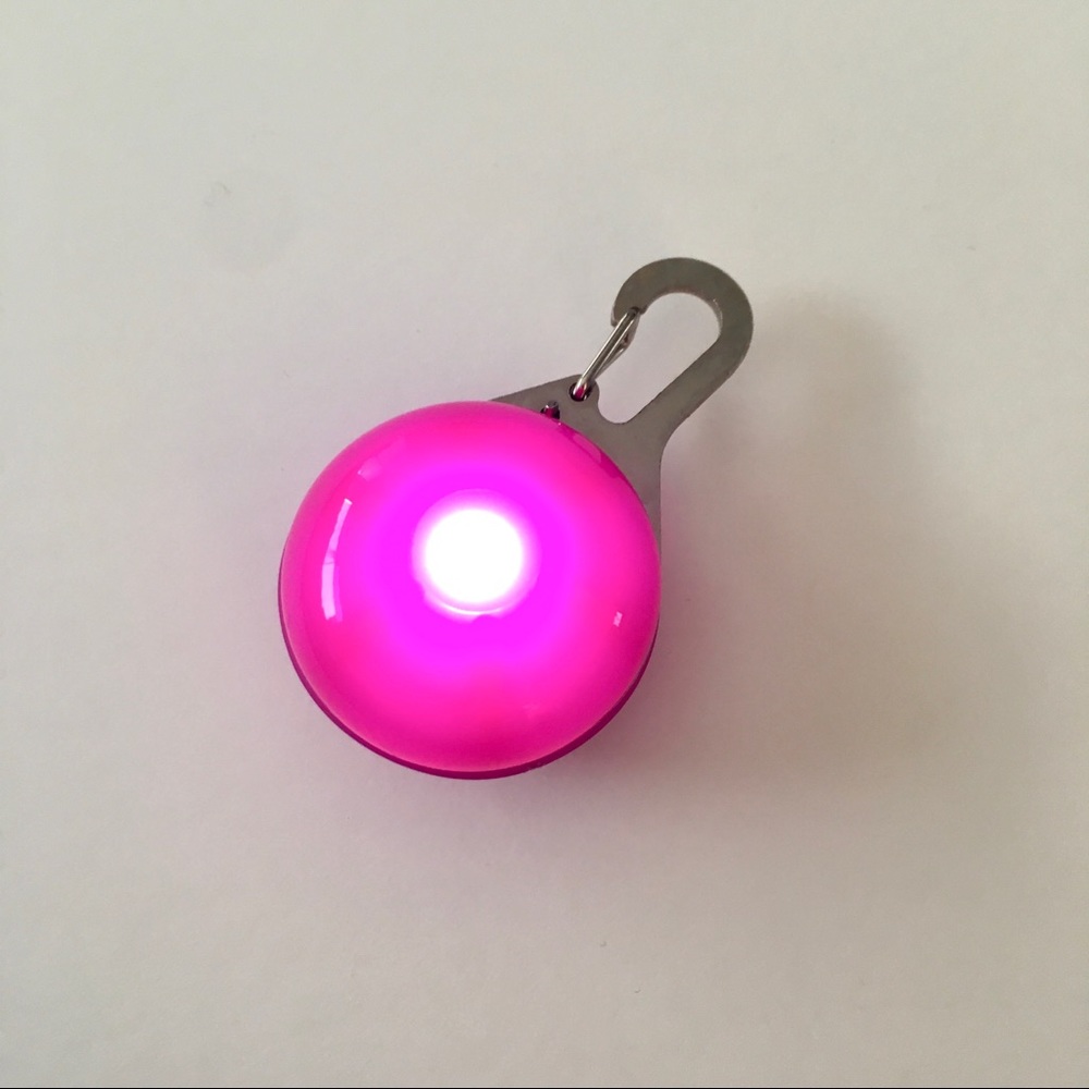 Pink Night Light for Dogs Cats Pets NWT - Picture 9 of 11